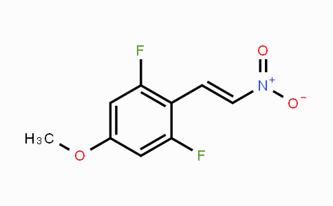 CAS No. 1784746-69-5, 2,6-Difluoro-4-methoxy-1-(2-nitrovinyl)benzene