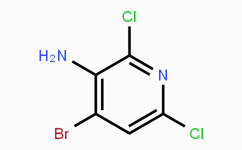 CAS No. 1121586-37-5, 3-Amino-4-bromo-2,6-dichloropyridine