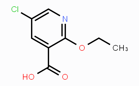 CAS No. 68359-07-9, 5-Chloro-2-ethoxypyridine-3-carboxylic acid
