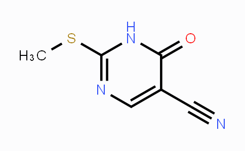 CAS No. 89487-99-0, 5-Cyano-2-(methylthio)pyrimidine-4-one