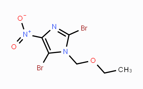 CAS No. 1100750-08-0, 2,5-Dibromo-1-(ethoxymethyl)-4-nitro-1H-imidazole