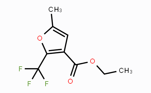 CAS No. 17515-73-0, Ethyl 5-methyl-2-(trifluoromethyl)-3-furoate