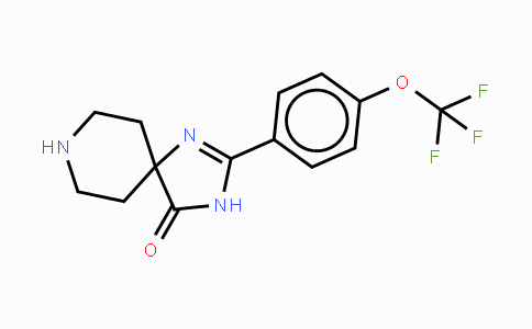 CAS No. 1253924-71-8, 2-[4-(Trifluoromethoxy)phenyl]-1,3,8-triazaspiro[4.5]dec-1-en-4-one/PD-6