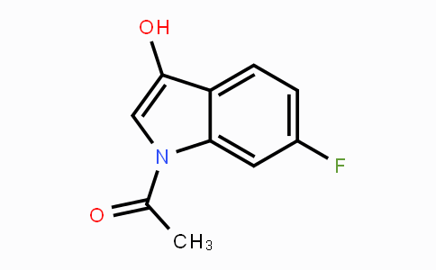CAS No. 1936314-45-2, N-Acetyl-6-fluoro-1H-indol-3-ol