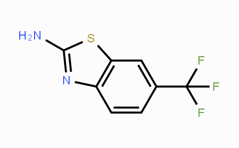 CAS No. 777-12-8, 2-Amino-6-(trifluoromethyl)-1,3-benzothiazol