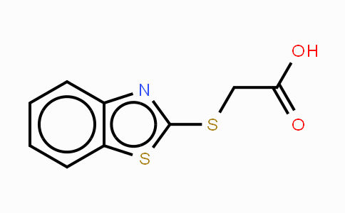 CAS No. 6295-57-4, (2-ベンゾチアゾリルチオ)酢酸