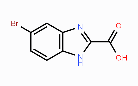 CAS No. 40197-20-4, 5-Bromo-1H-benzimidazole-2-carboxylic acid