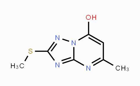 CAS No. 40775-78-8, 7-Hydroxy-5-methyl-2-(methylthio)[1,2,4]triazolo[1,5-a]pyrimidin