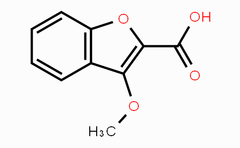 CAS No. 104315-56-2, 3-Methoxy-1-benzofuran-2-carboxylic acid