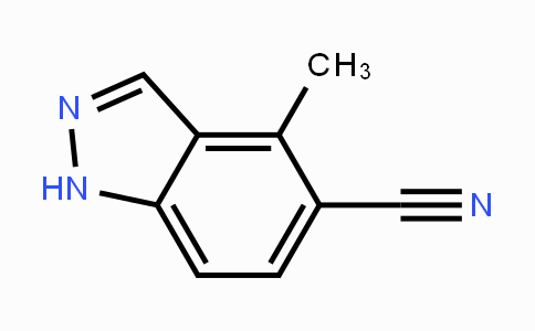 CAS No. 478837-29-5, 4-Methyl-5-cyano-(1h)indazole