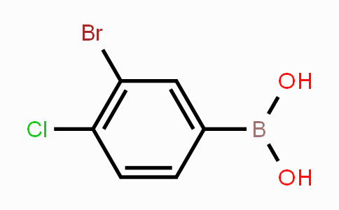CAS No. 1384956-55-1, 3-Bromo-4-chlorophenylboronic acid