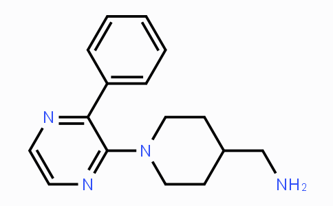 CAS No. 1069473-58-0, [1-(3-phenylpyrazin-2-yl)piperidin-4-yl]methanamine
