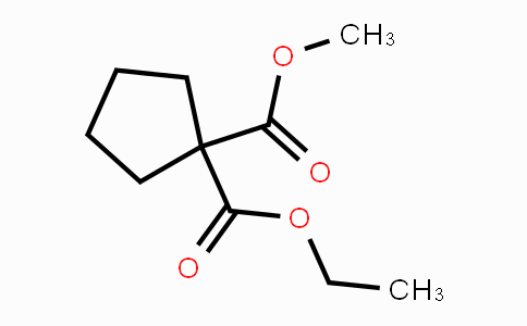 CAS No. 112750-45-5, 1-Ethyl 1-methyl cyclopentane-1,1-dicarboxylate