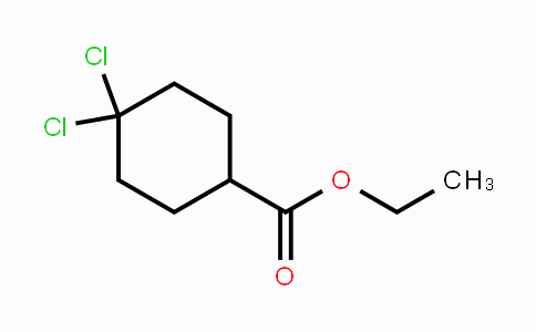 CAS No. 444578-35-2, Ethyl 4,4-dichlorocyclohexanecarboxylate