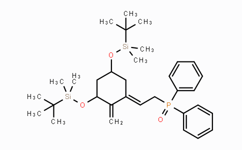 CAS No. 81522-68-1, [3S-(1Z, 3a,5b)]-[2-{3,5-bis-{[(1,1-diMethylethyl)-diMethylsilyl]-oxy}-2-Methylenecyclohexylidene}-ethyl] -diphenyl phosphine oxide