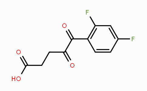 CAS No. 110931-77-6, 4-(2',4'-difluorobenzoyl)-4-oxo-butanoic acid