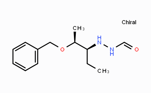 CAS No. 170985-85-0, 2-[(1S,2S)-1-Ethyl-2-(phenylmethoxy)propyl]hydrazinecarboxaldehyde