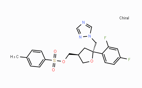 149809-43-8 | (5R-cis)-トルエン-4-スルホン酸5-(2,4-ジフルオロフェニル)-5-[1,2,4]トリアゾール-1-イルメチルテトラヒドロフラン-3-イルメチルエステル