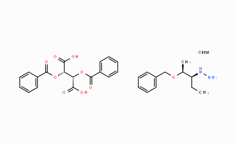 MC418488 | 183871-36-5 | [(2S,3S)-2-(苄氧基)-3-戊基]肼-(2S,3S)-2,3-二(苯酰氧基)丁二酸