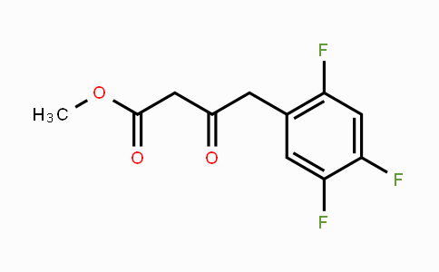 CAS No. 769195-26-8, Methyl 3-oxo-4-(2,4,5-trifluorophenyl)butanoate