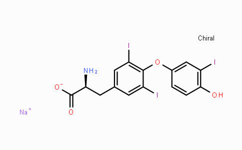 CAS No. 55-06-1, Liothyronine sodium