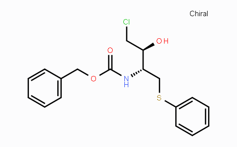 CAS No. 159878-02-1, (2S,3R)-3-(N-benzyloxycarbonyl)-amino-1-chloro-4-phenylthiobutan-2-ol