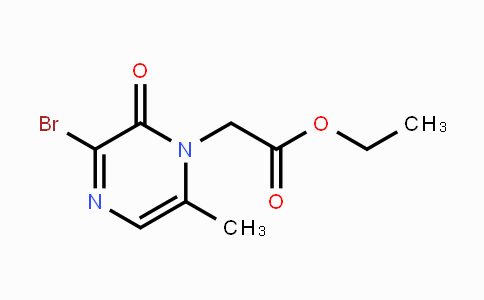 CAS No. 221136-66-9, 3-bromo-6-methyl-1-(ethoxycarbonylmethyl)pyrazinone