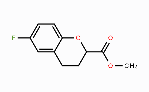 CAS No. 874649-82-8, methyl 6-fluoro-3,4-dihydro-2H-chromene-2-carboxylate