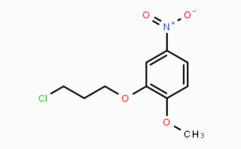 CAS No. 92878-95-0, 2-(3-CHLOROPROPOXY)-1-METHOXY-4-NITROBENZENE