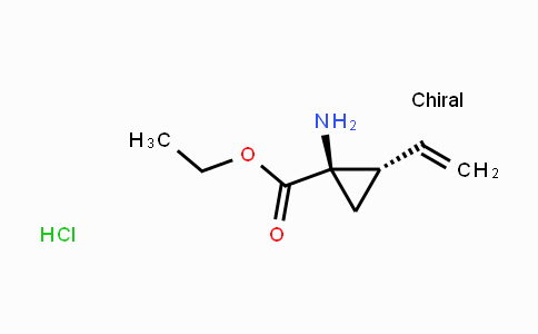 CAS No. 259214-56-7, (1R,2S)-1-aMino-2-ethenyl-cyclopropanecarboxylic acid ethyl ester hydrochloride
