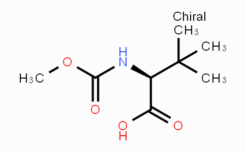 CAS No. 162537-11-3, N-Methoxycarbonyl-L-tert-leucine