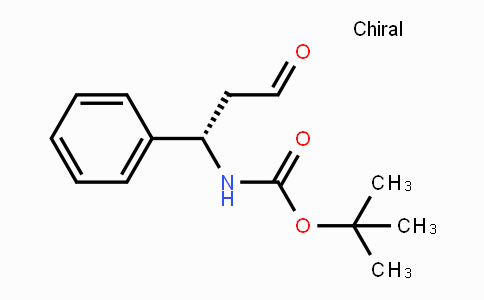 CAS No. 135865-78-0, (S)-tert-butyl 3-oxo-1-phenylpropylcarbamate