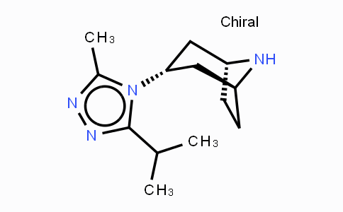 CAS No. 423165-07-5, (1R,3s,5S)-3-(3-异丙基-5-甲基-4H-1,2,4-三唑-4-基)-8-氮杂双环[3.2.1]辛烷