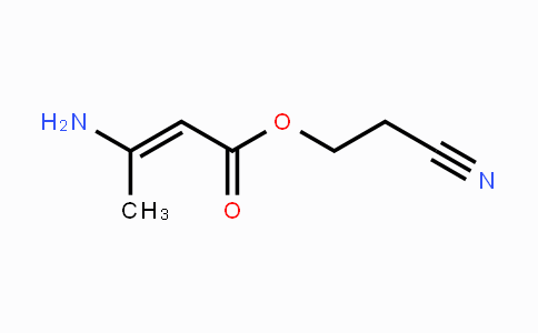 CAS No. 88977-32-6, (E)-2-Cyanoethyl 3-AMinobut-2-enoate