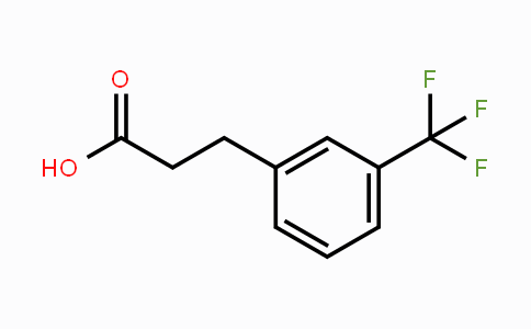 CAS No. 585-50-2, 3-(3-trifluoromethylphenyl)propionic acid