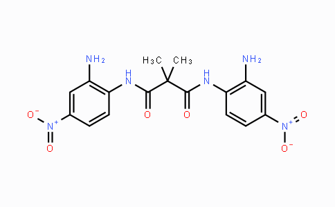 CAS No. 1201641-97-5, N,N'-bis-(2-amino-4-nitrophenyl)-2,2-dimethylmalonamide