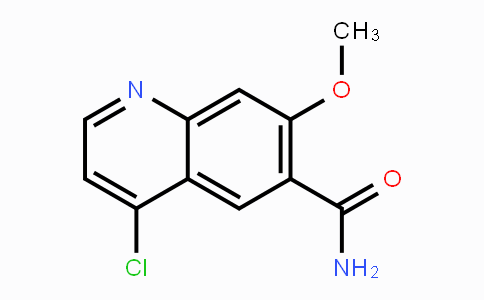 CAS No. 417721-36-9, 4-Chloro-7-methoxyquinoline-6-carboxamide