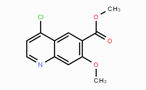 CAS No. 205448-66-4, Methyl 4-chloro-7-methoxyquinoline-6-carboxylate
