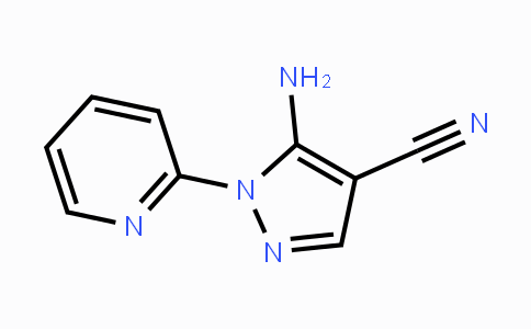 CAS No. 72816-14-9, 5-amino-1-(pyridin-2-yl)-1H-pyrazole-4-carbonitrile