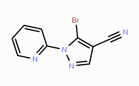 CAS No. 1269290-97-2, 5-Bromo-1-(pyridin-2-yl)-1H-pyrazole-4-carbonitrile