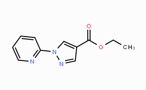 CAS No. 171193-35-4, Ethyl 1-(pyridin-2-yl)-1H-pyrazole-4-carboxylate