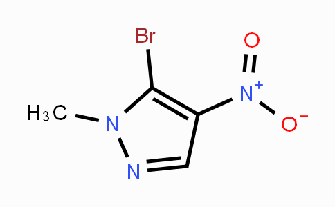 CAS No. 89607-13-6, 1H-Pyrazole, 5-bromo-1-methyl-4-nitro-