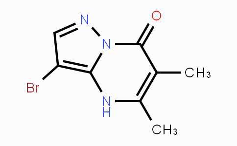 CAS No. 1429309-27-2, 3-Bromo-5,6-dimethylpyrazolo[1,5-a]pyrimidin-7(4H)-one