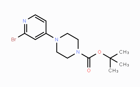 CAS No. 1266118-96-0, 2-Bromo-4-(N-boc-piperazin-1-yl)pyridine