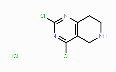 CAS No. 635698-30-5, 2,4-dichloro-5,6,7,8-tetrahydropyrido[4,3-d]pyrimidine hydrochloride