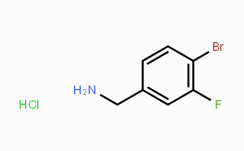CAS No. 1214342-53-6, (4-bromo-3-fluorophenyl)methanamine hydrochloride
