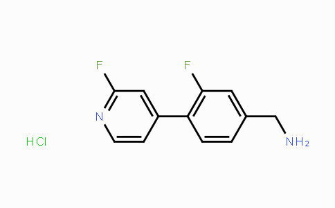 CAS No. 1449117-60-5, (3-fluoro-4-(2-fluoropyridin-4-yl)phenyl)methanamine hydrochloride