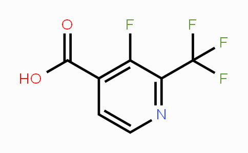 CAS No. 886510-09-4, 3-Fluoro-2-(trifluoromethyl)isonicotinic acid