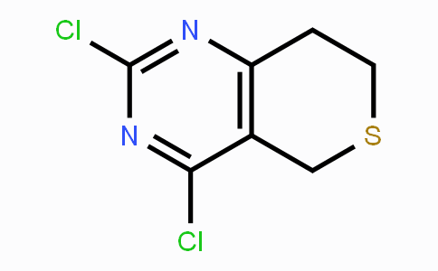CAS No. 181374-43-6, 2,4-dichloro-7,8-dihydro-5H-thiopyrano[4,3-d]pyrimidine