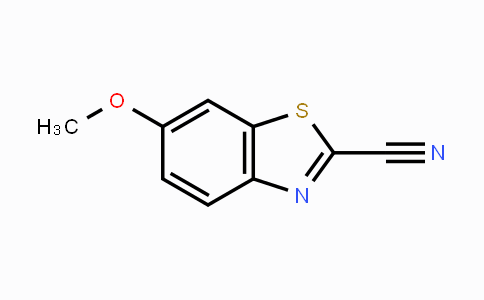 CAS No. 943-03-3, 6-methoxybenzo[d]thiazole-2-carbonitrile
